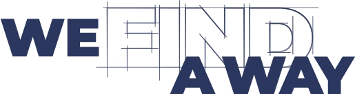 We Find A Way graphic tagline
